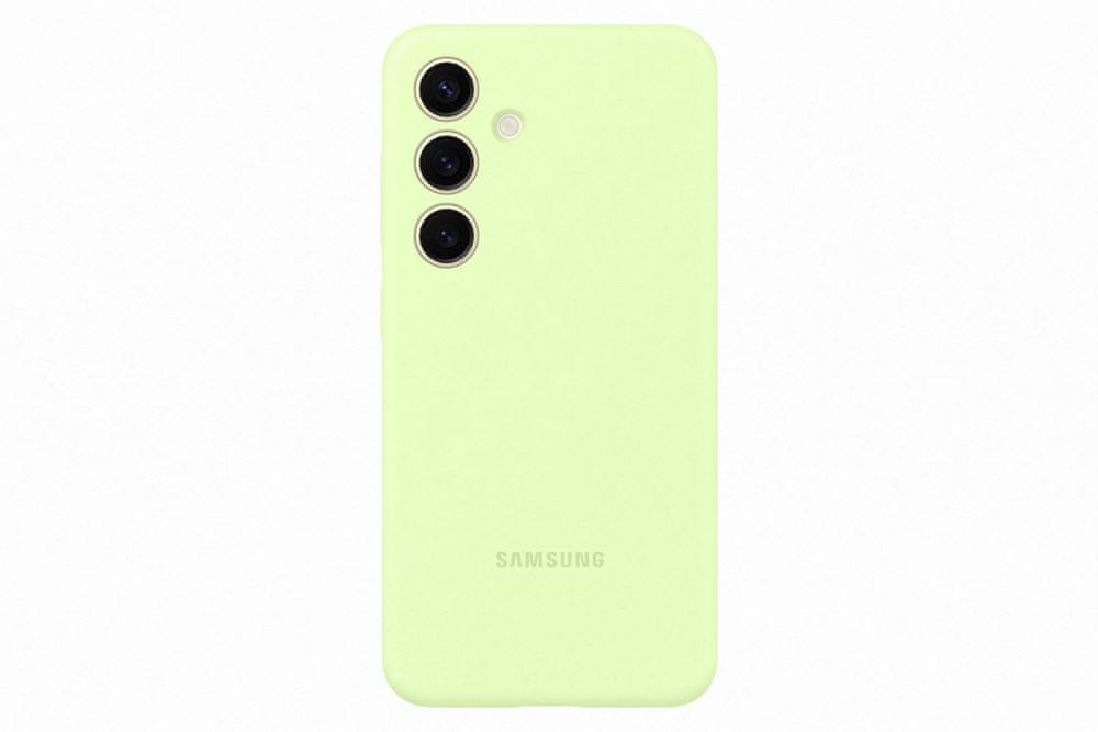 SAMSUNG Silikónový zadný kryt pre Samsung Galaxy S24 EF-PS921TGEGWW, svetlo zelený